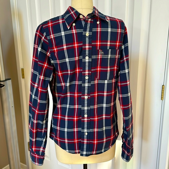 Abercrombie & Fitch Other - Abercrombie & Fitch men’s plaid button down shirt.  Size Small,Excellent cond.